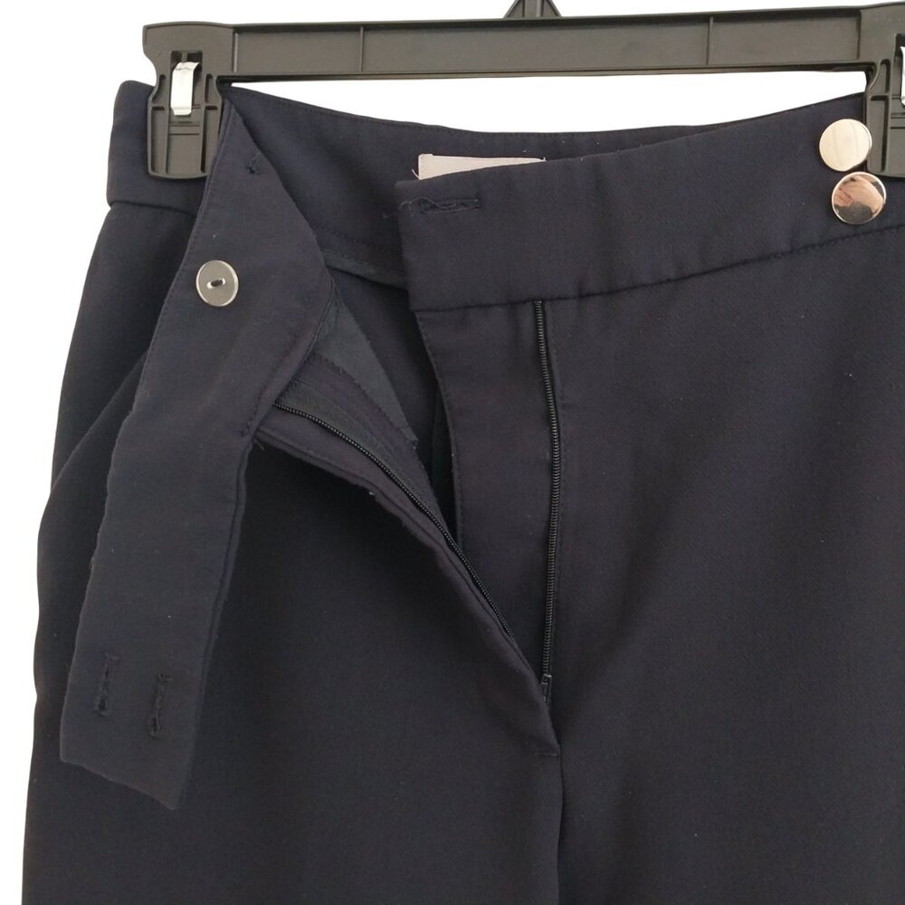 H&M Sailor Trouser Dress Pants Slacks Excellent Condition Size 4 Navy Blue - Picture 3 of 8